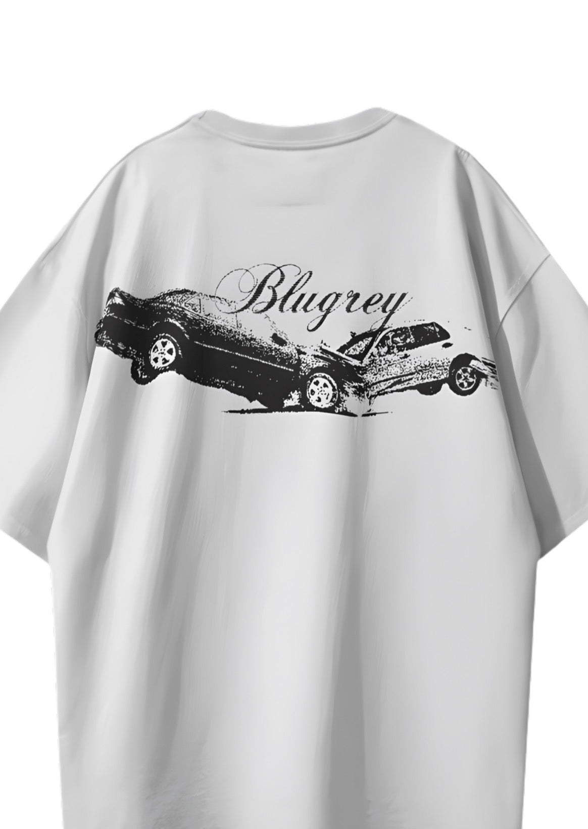 CAR CRASH WHITE T-SHIRT