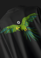 PARROT PEAK BLACK T-SHIRT