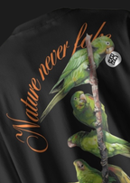 EMERALD WINGS BLACK T-SHIRT