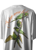 EMERALD WINGS WHITE T-SHIRT