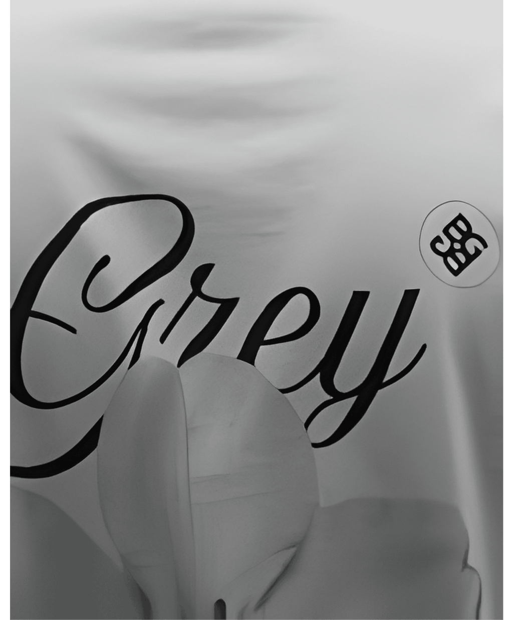 COLD BLUGREY BLOOM T-SHIRT