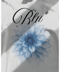 COLD BLUGREY BLOOM T-SHIRT