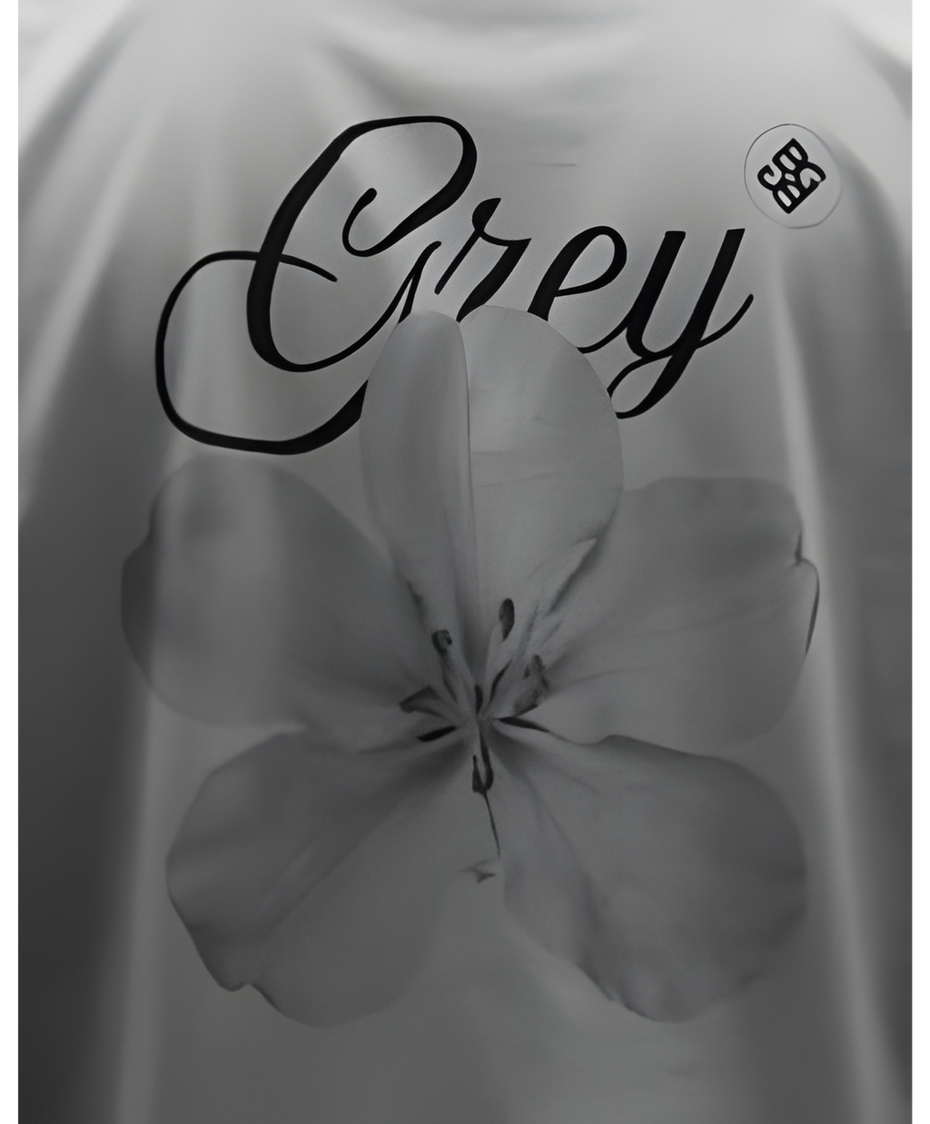 COLD BLUGREY BLOOM T-SHIRT