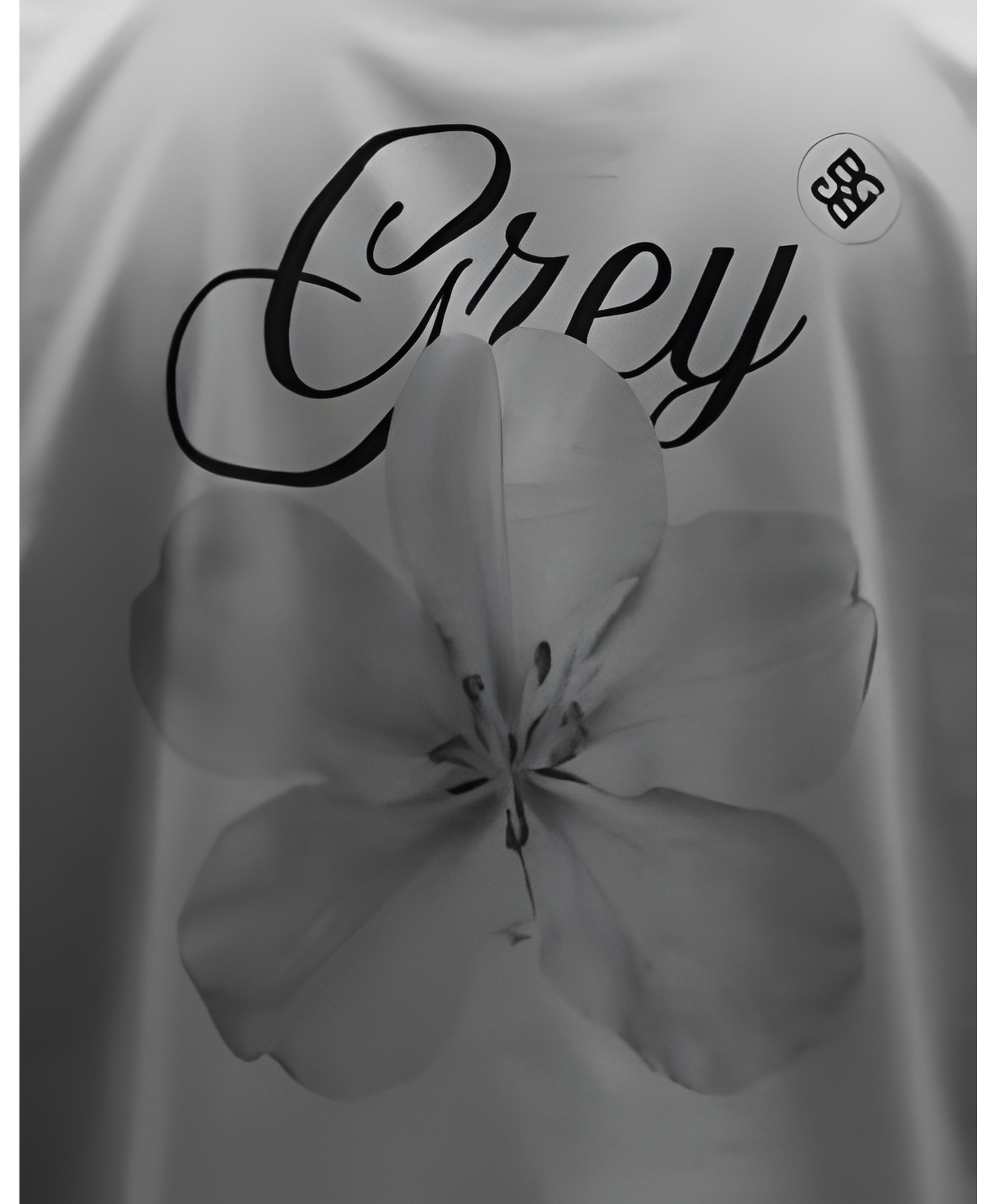 COLD BLUGREY BLOOM T-SHIRT