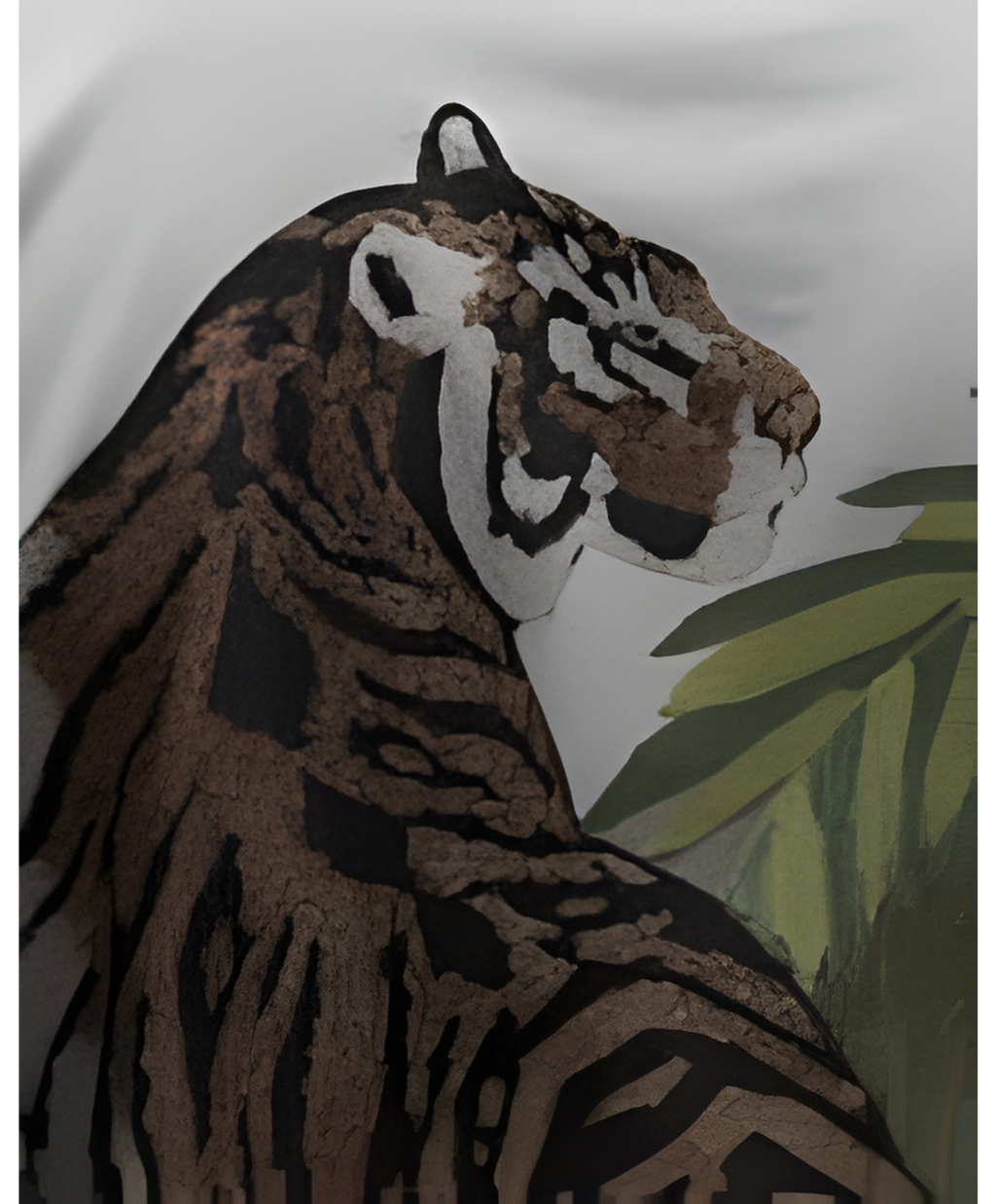 GREEN LEAF TIGER T-SHIRT