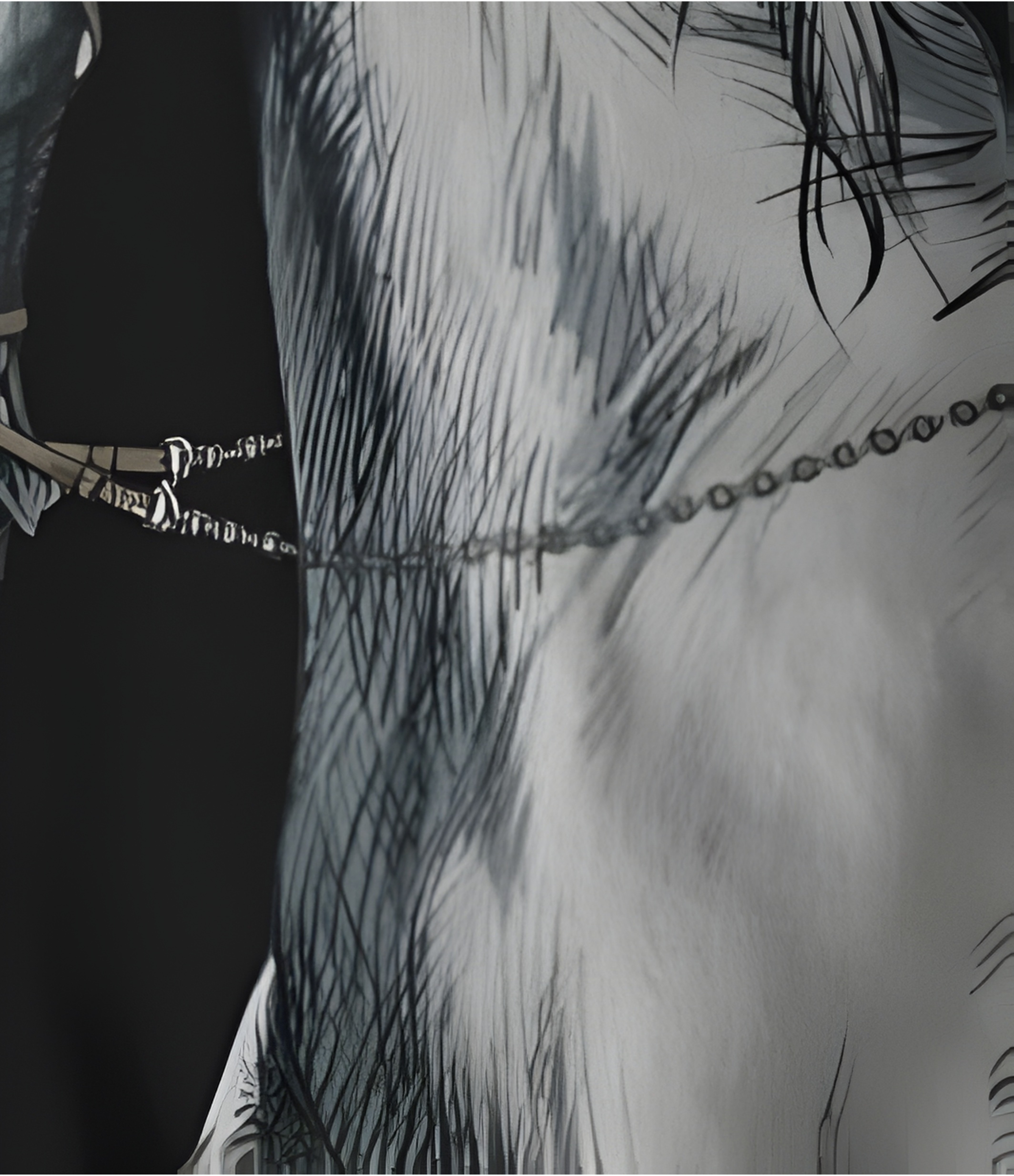 MAJESTIC HORSE PRINT T-SHIRT