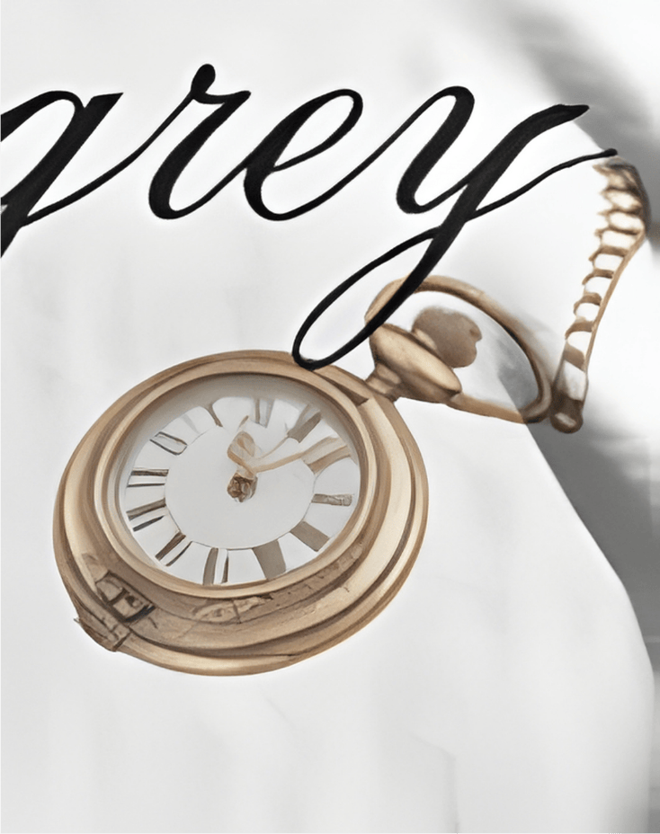 VINTAGE PETALS & SECONDS T-SHIRT