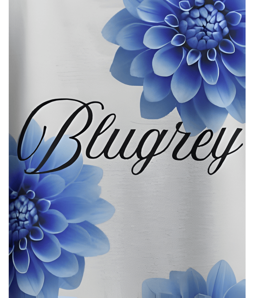 BLUGREY BLUE BLOOM T-SHIRT