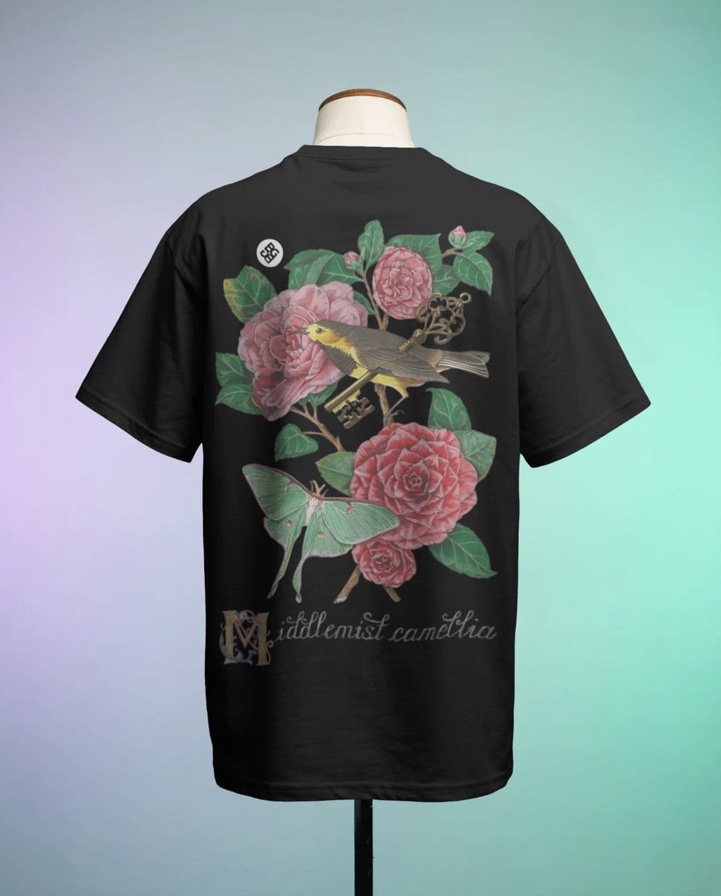 VINTAGE BIRD BLOOM T-SHIRT