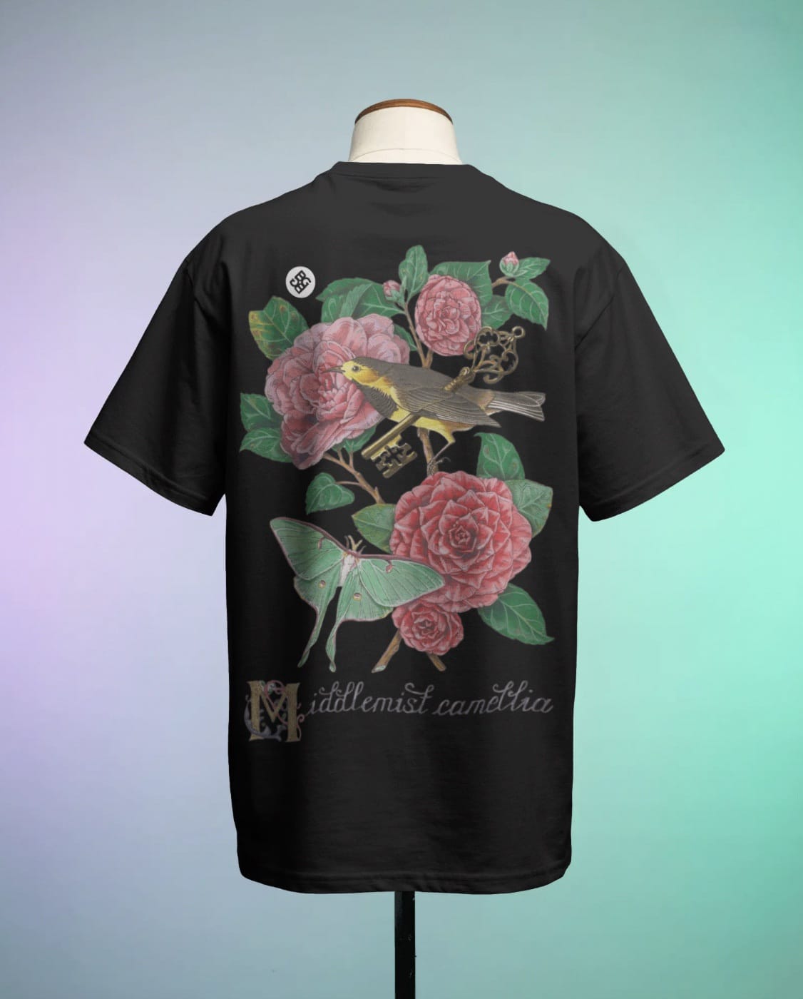 VINTAGE BIRD BLOOM T-SHIRT