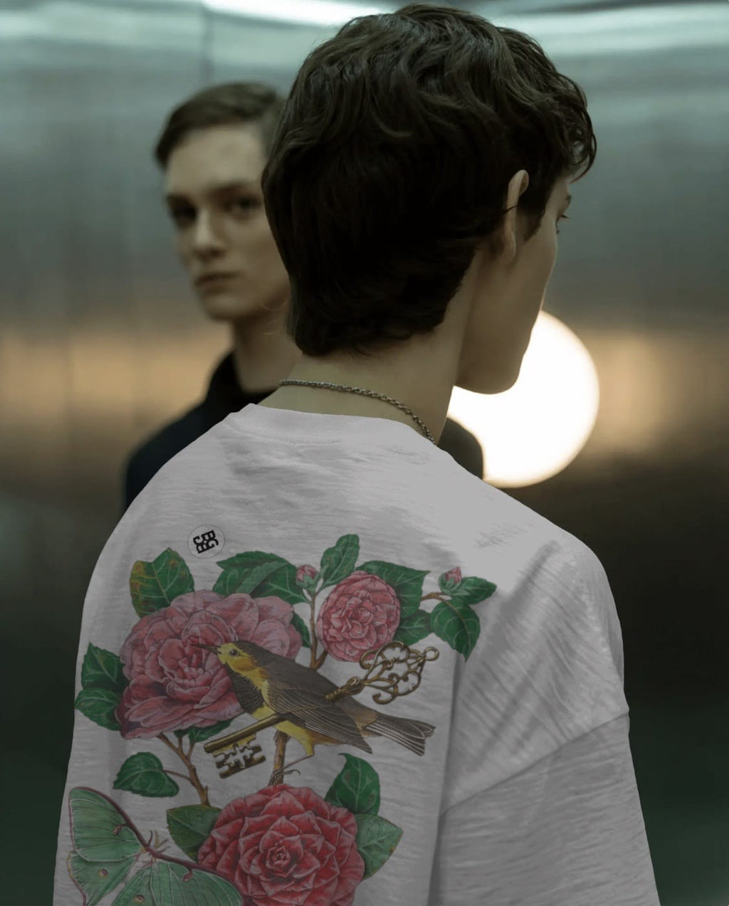 VINTAGE BIRD BLOOM T-SHIRT