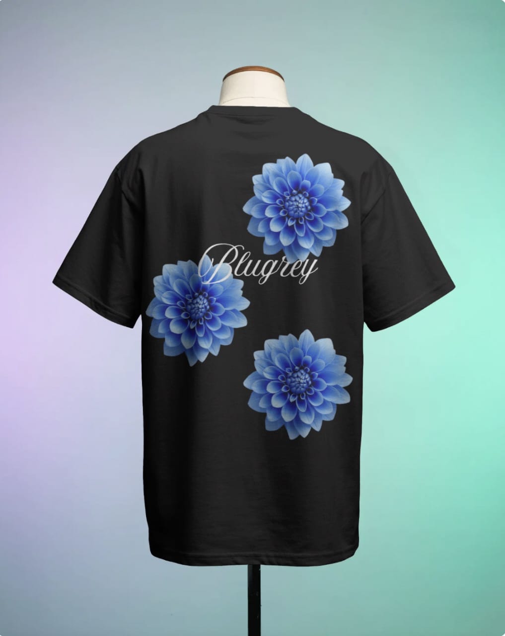 BLUGREY BLUE BLOOM T-SHIRT