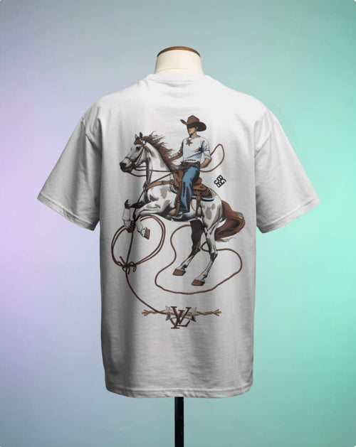 BLUGREY MAVERICK COWBOY T-SHIRT