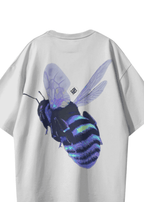 BLUE BEE WHITE T-SHIRT