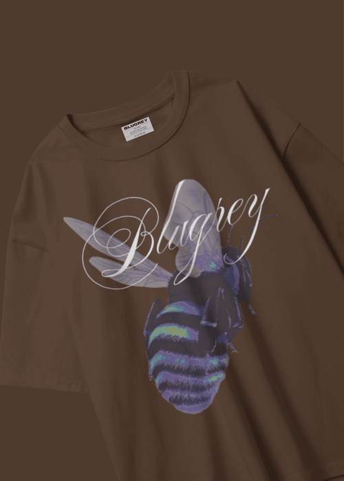 BLUE BEE BROWN T-SHIRT