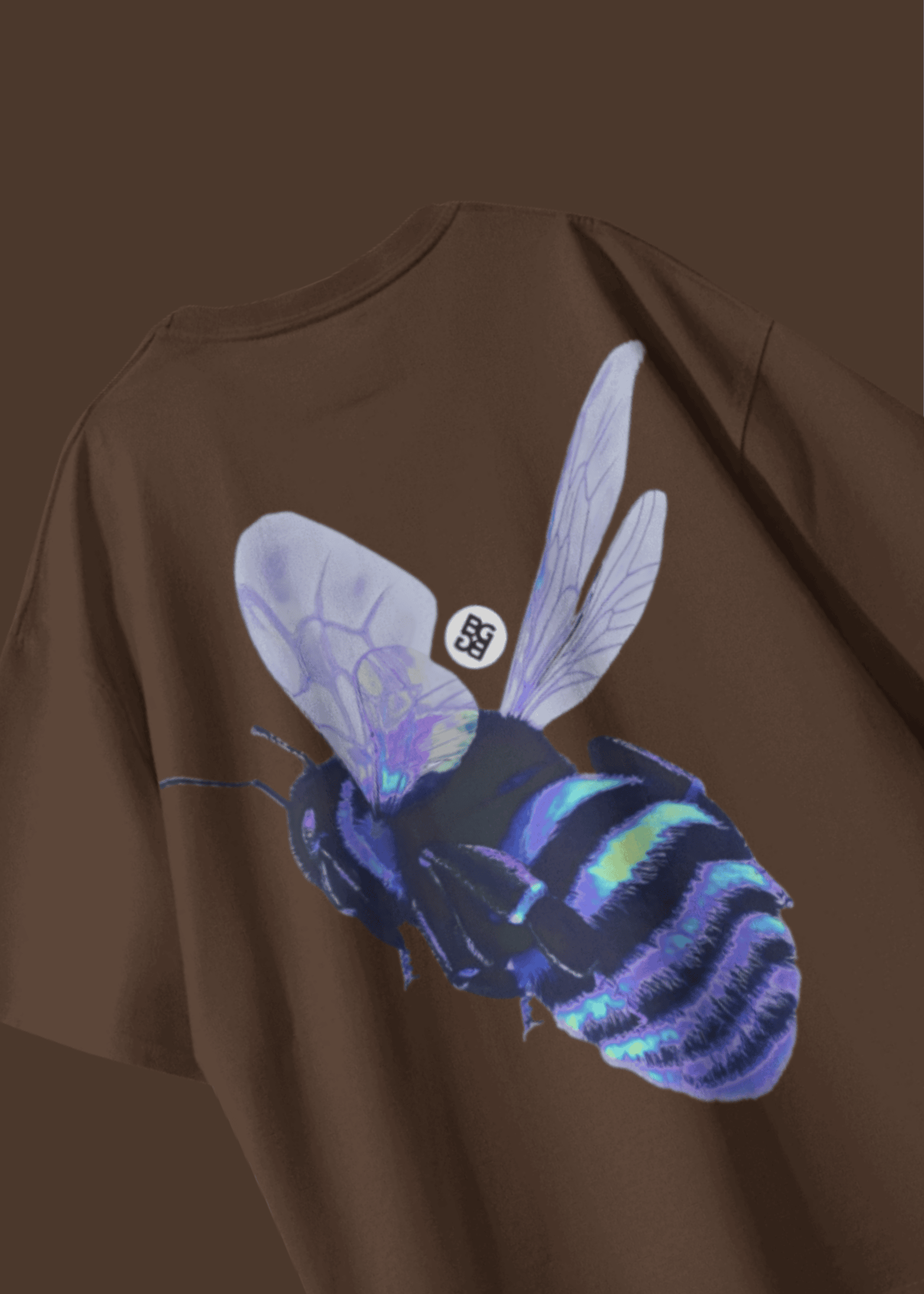 BLUE BEE BROWN T-SHIRT