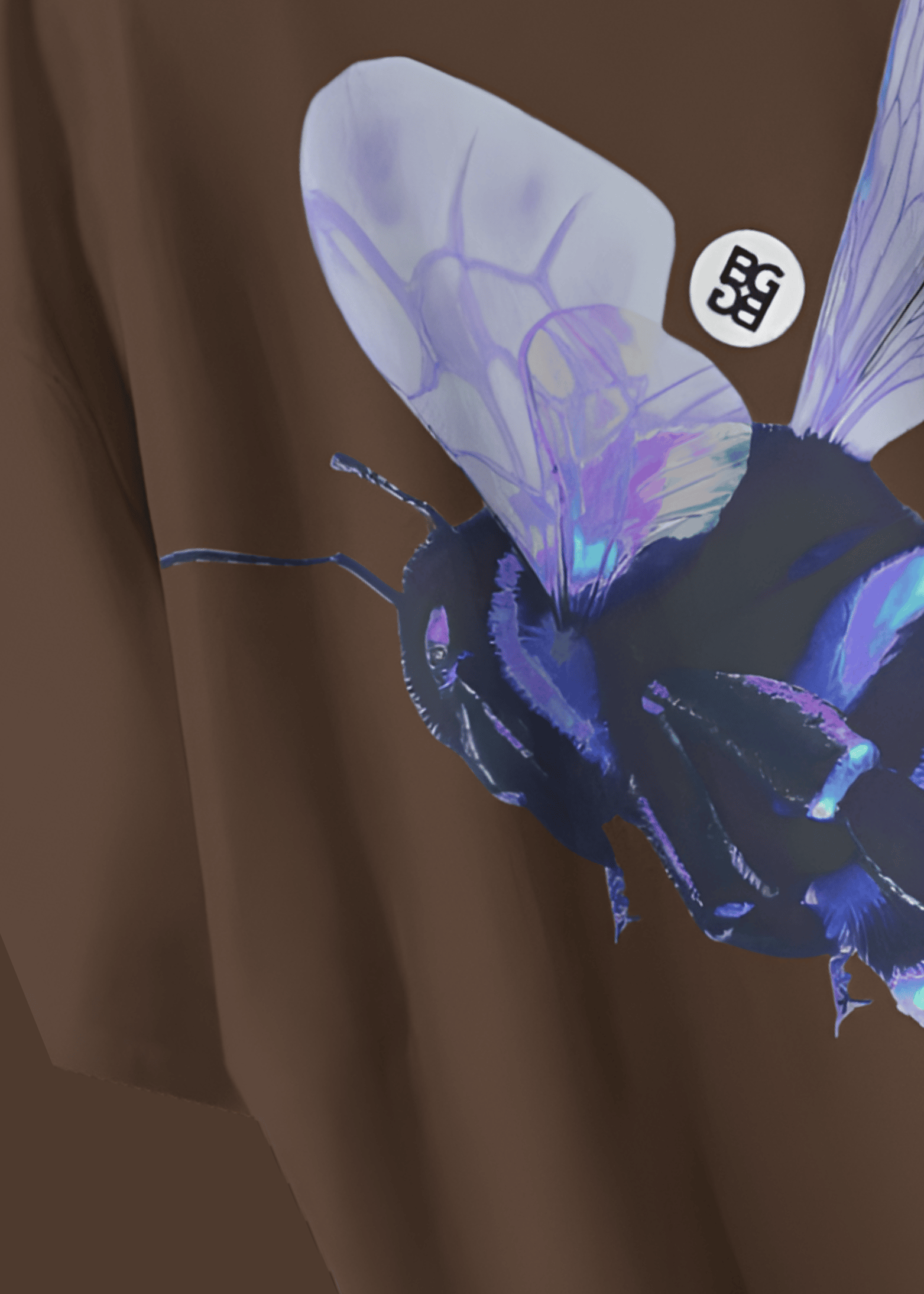 BLUE BEE BROWN T-SHIRT