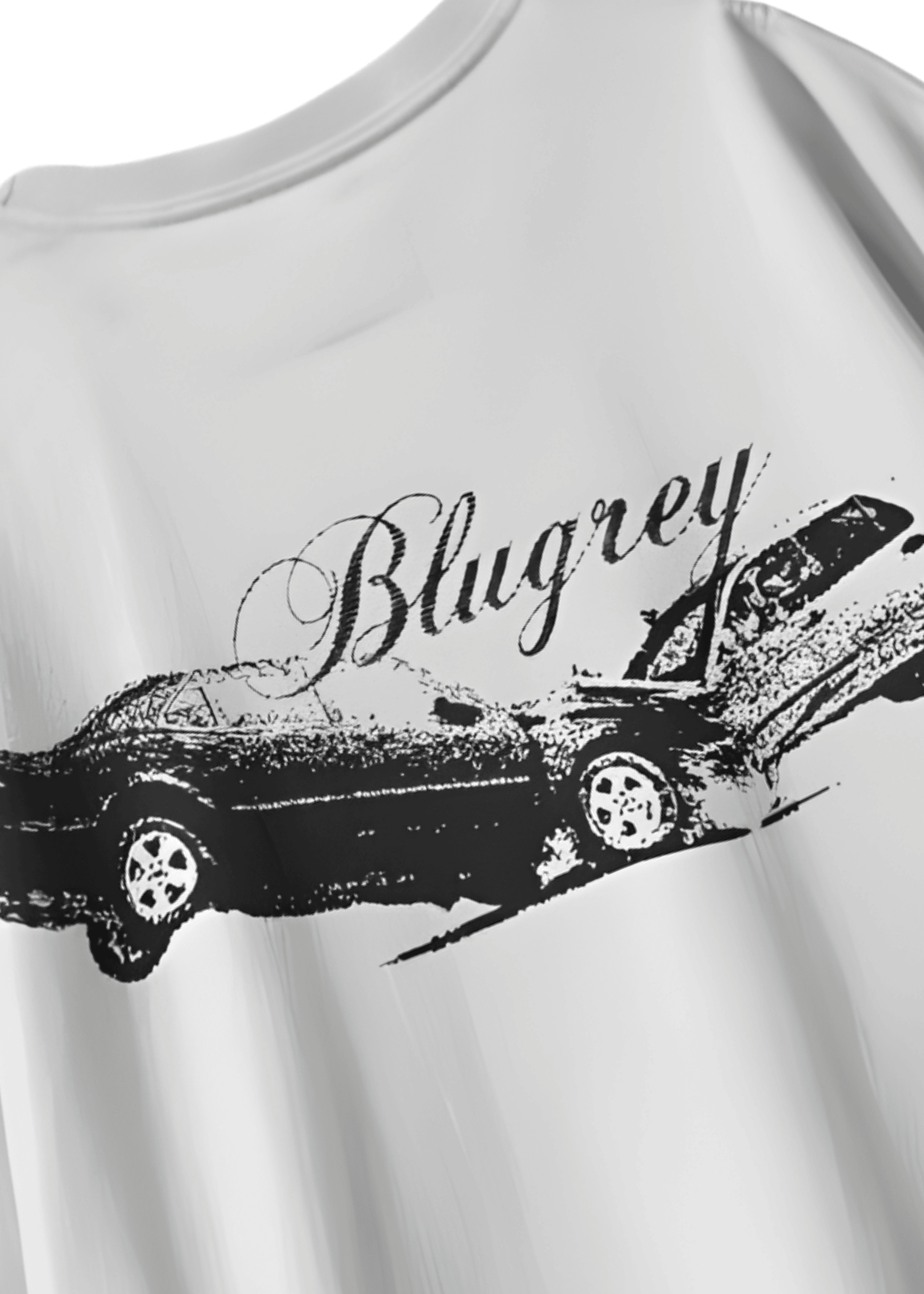 CAR CRASH WHITE T-SHIRT