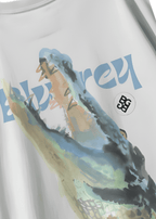 CROCODILE JAW WHITE T-SHIRT