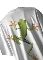 WHITE GRAPHIC FORG T-SHIRT