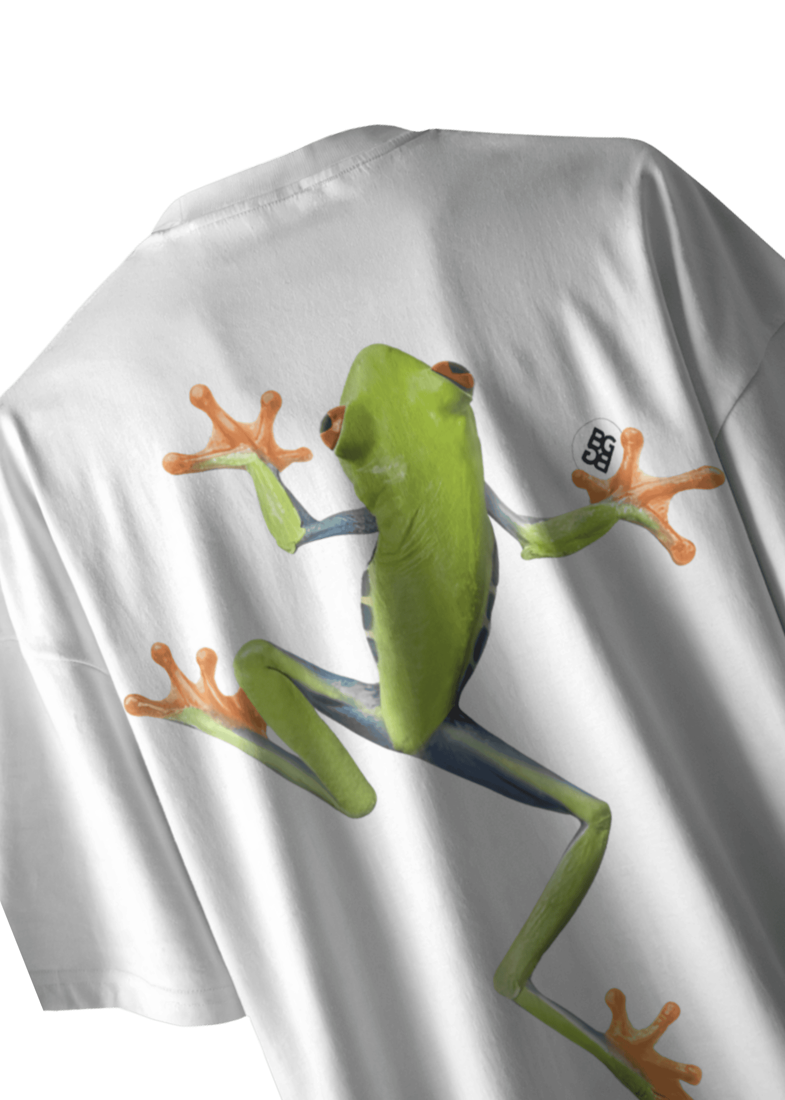 WHITE GRAPHIC FORG T-SHIRT