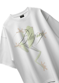 WHITE GRAPHIC FORG T-SHIRT