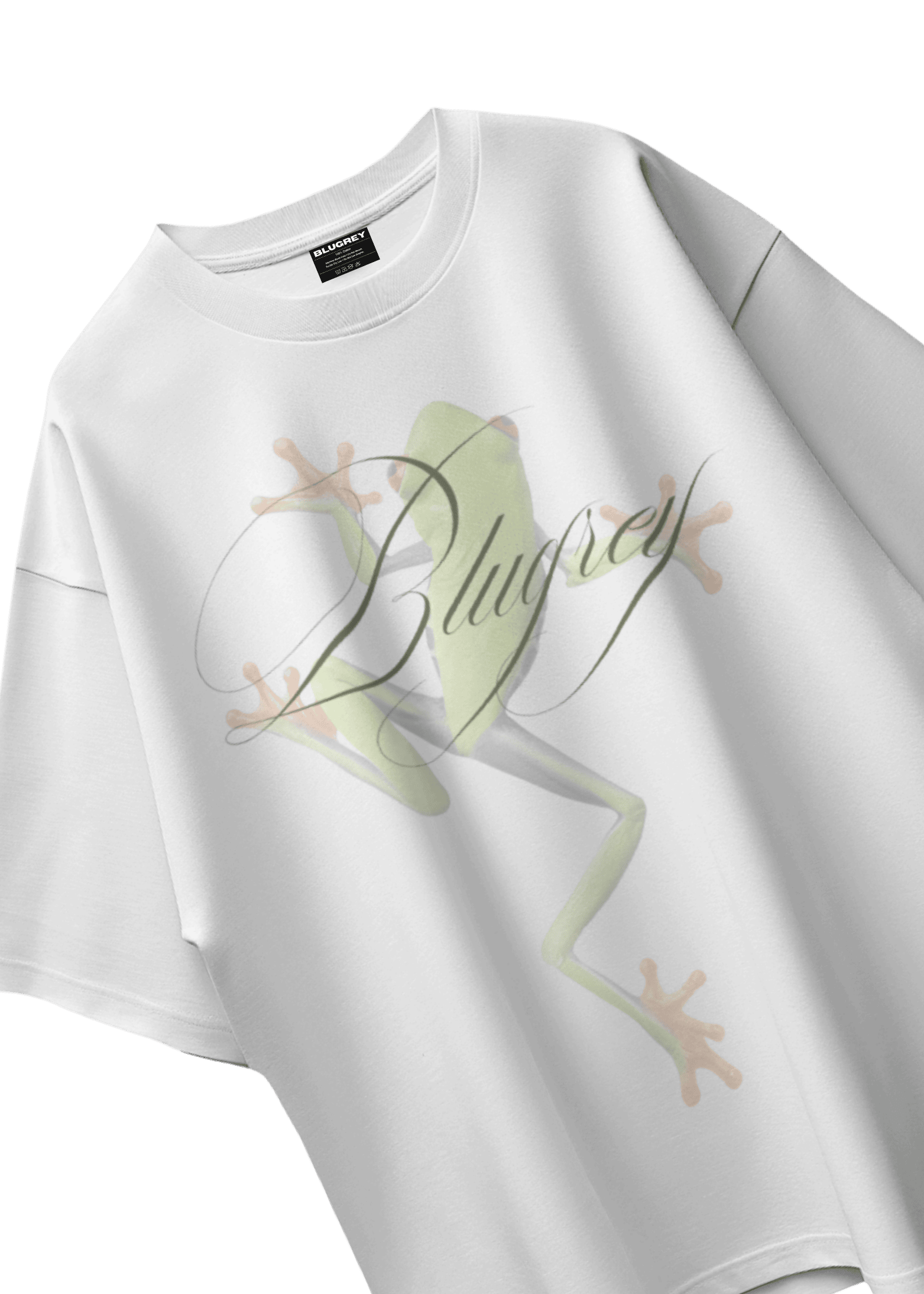 WHITE GRAPHIC FORG T-SHIRT