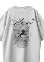 BLACK HORSE WHITE T-SHIRT
