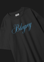 BLUE ICE CREAM BLACK T-SHIRT
