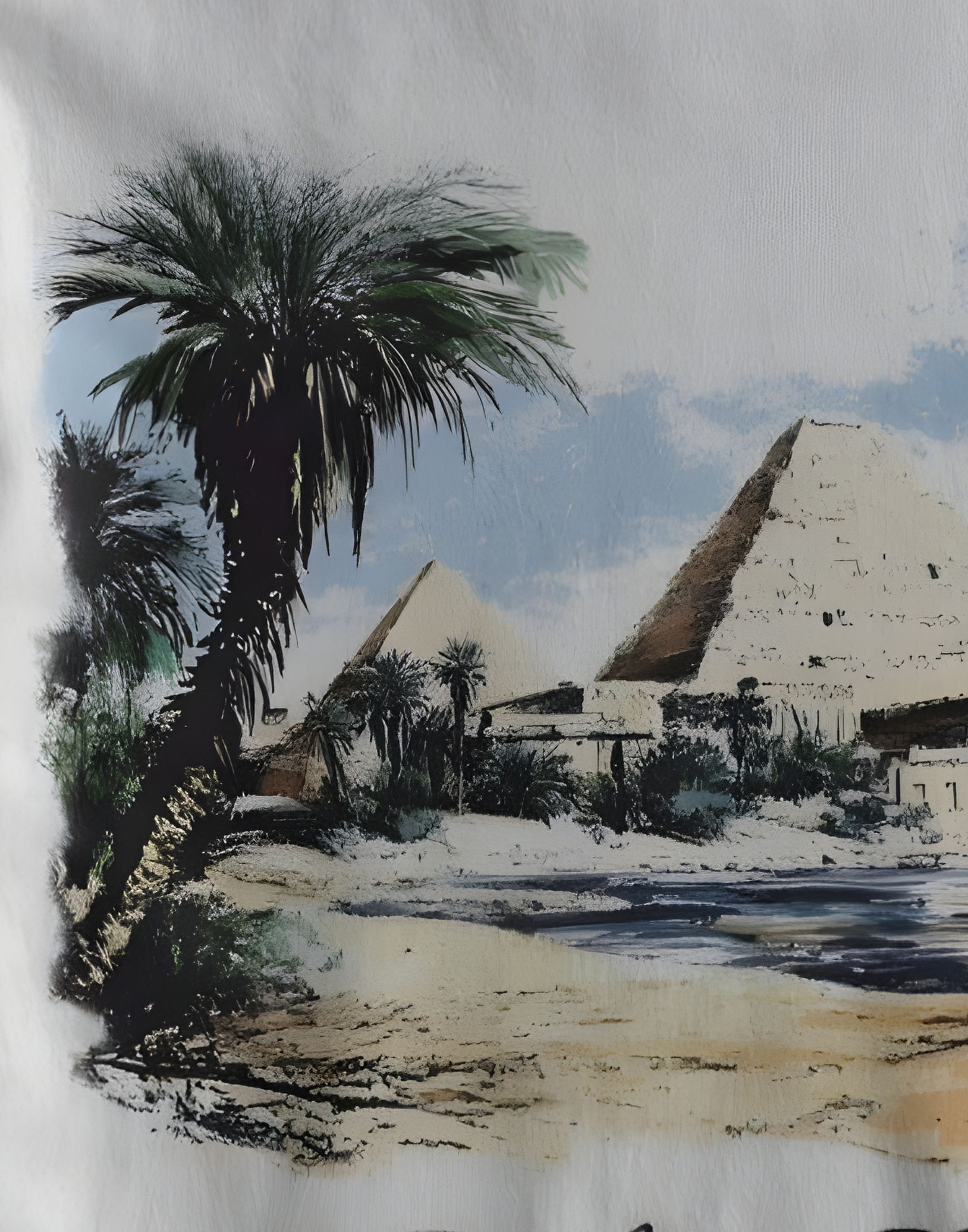 PYRAMID RISE OVERSIZED T-SHIRT