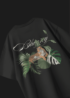 WILD TIGER BLACK T-SHIRT